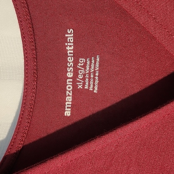 Amazon Essentials Women's Super Soft Short Sleeve V-Neck Wrap Jumpsuit, XL, NWT - Picture 4 of 10